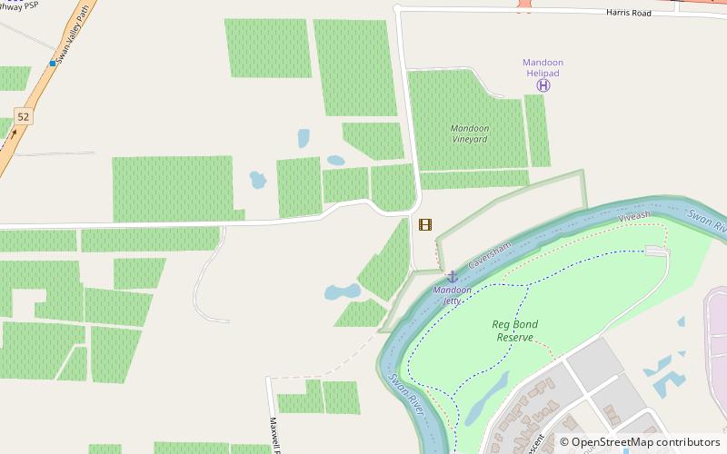 Sandalford Winery location