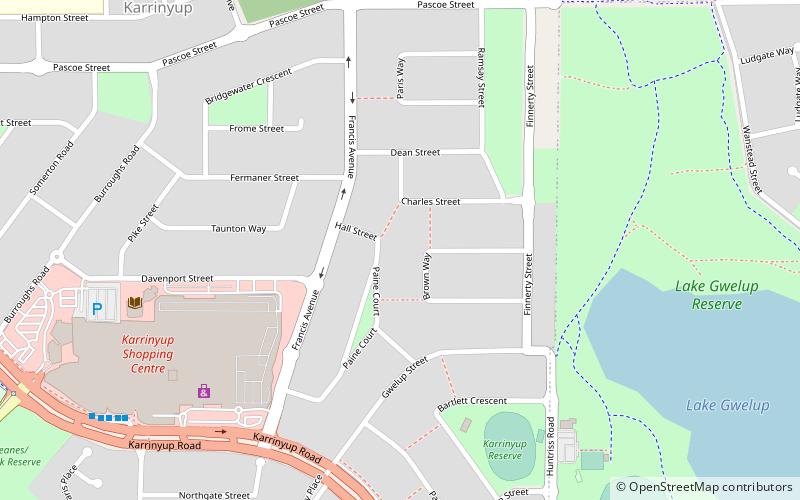 Karrinyup Shopping Centre location map