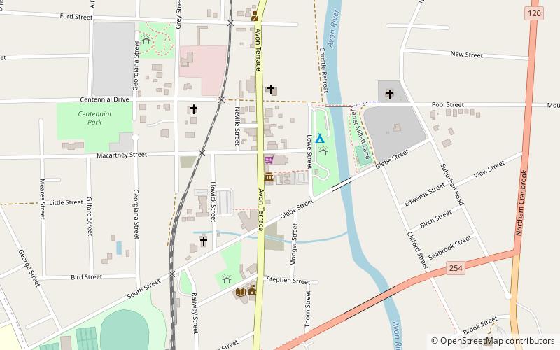 Courthouse Complex location map