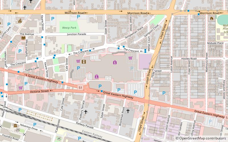 Midland Gate location map