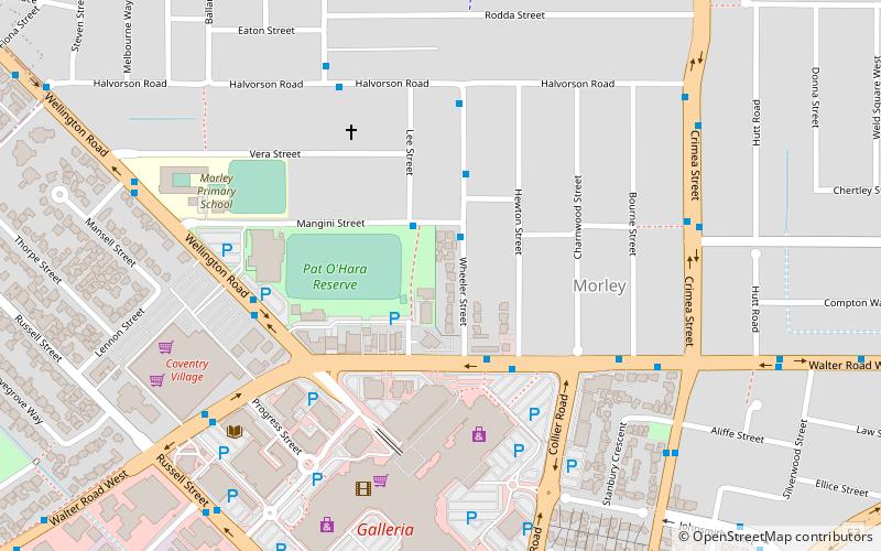 Galleria Shopping Centre location map