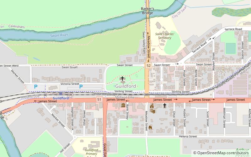 Stirling Square location map