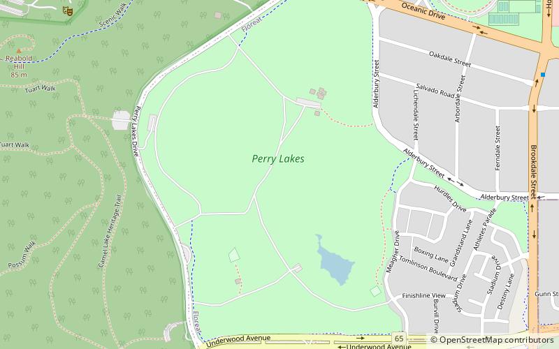 Perry Lakes location map