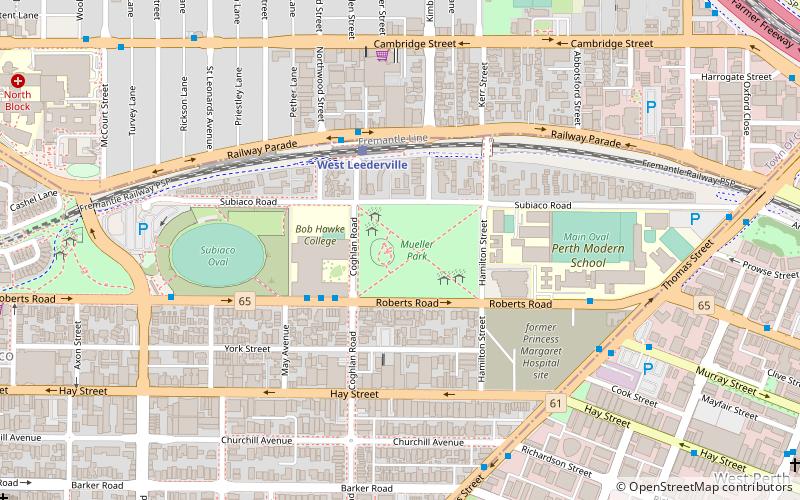 Mueller Park location map