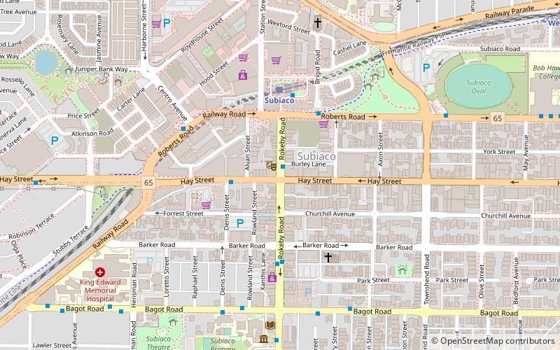 Regal Theatre location map