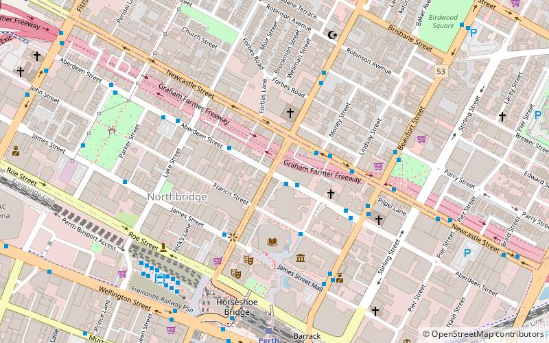 Aberdeen Street location map