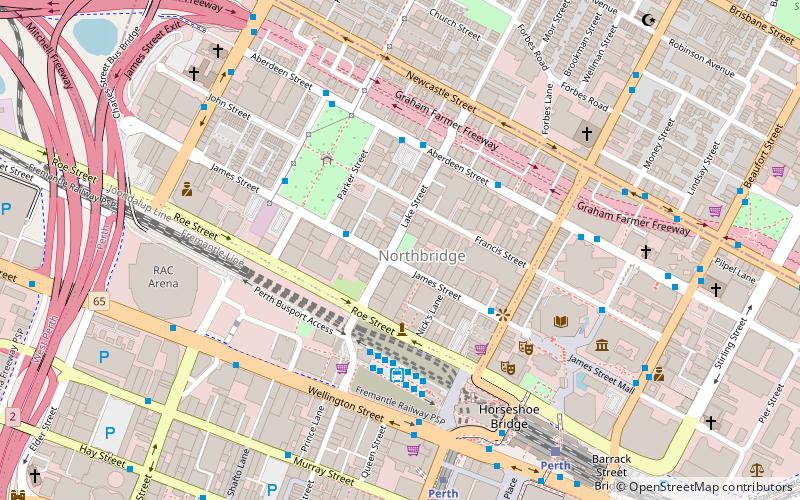 james street perth location map