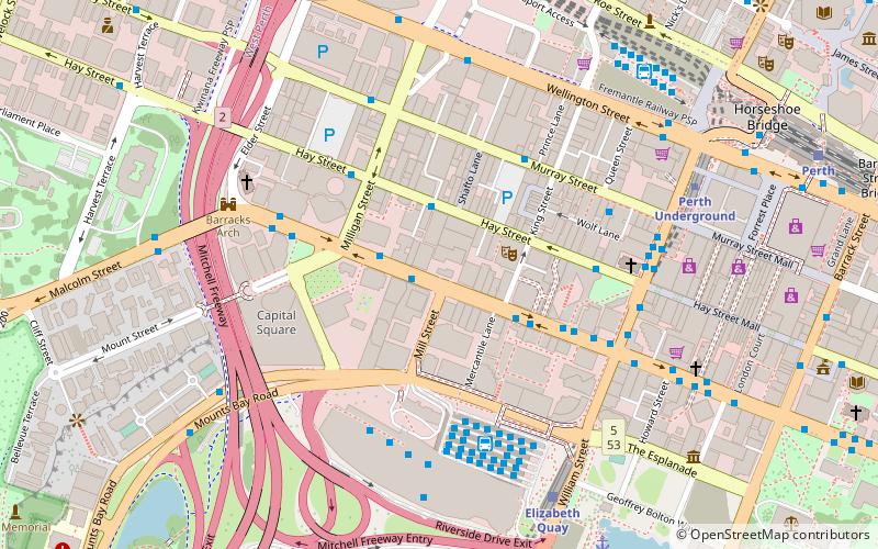 The Cloisters location map