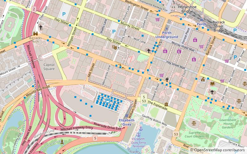 Brookfield Place location map