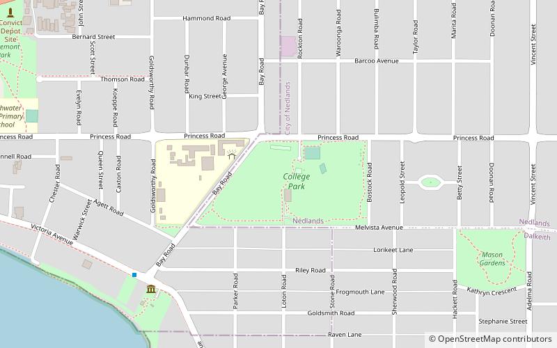 bmx park perth location map
