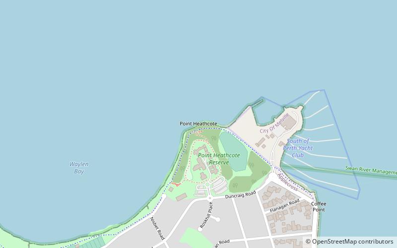 Point Heathcote location map