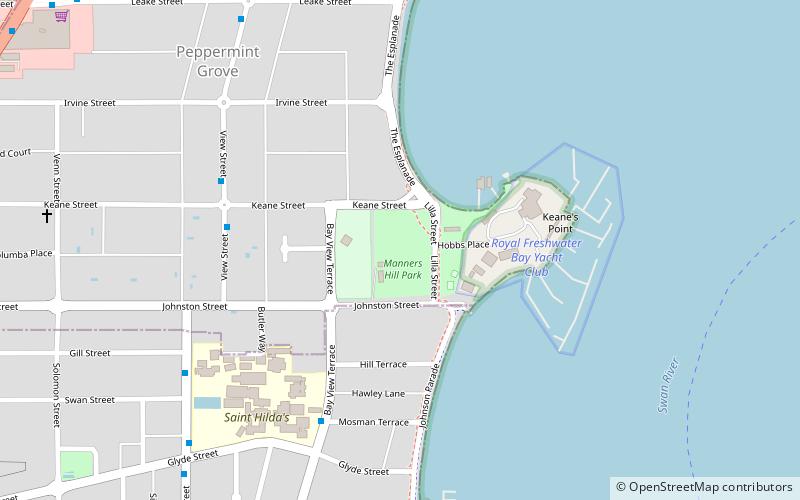 Manners Hill Park location map