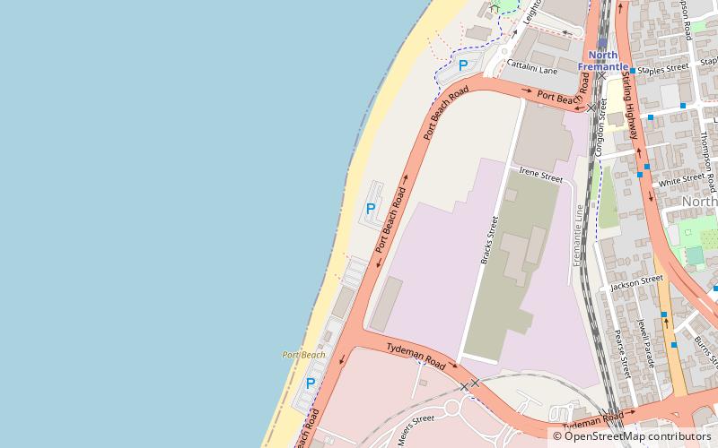 port beach perth location map
