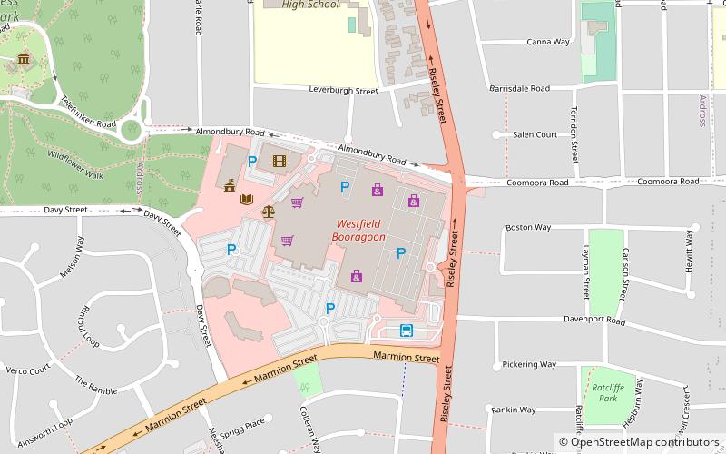 garden city shopping centre perth location map