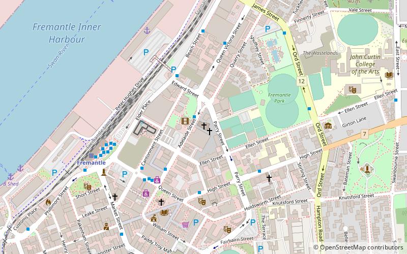 St Patrick's Basilica location map