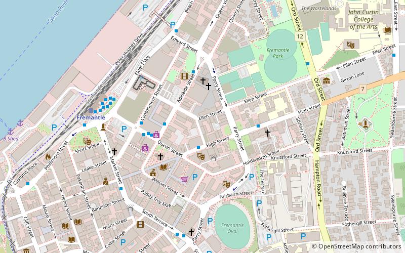 Modern Ink Fremantle location map