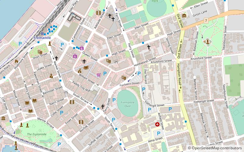 Fly by Night Club location map