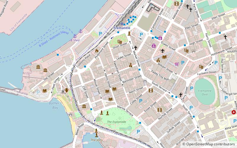 Pakenham Street location map