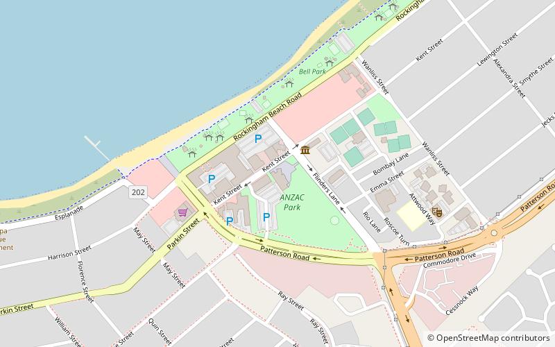 rockingham arts centre perth location map