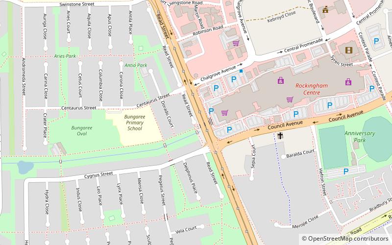 Read Street location map