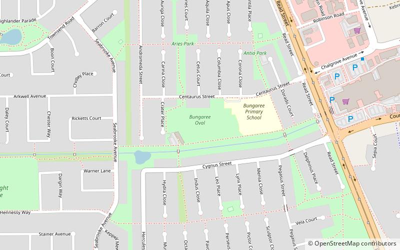 bungaree oval perth location map