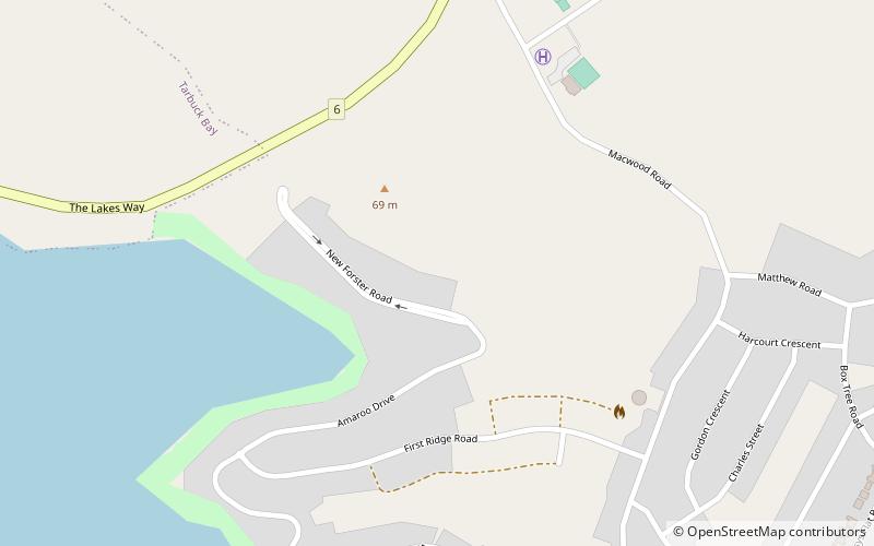 Smiths Lake location map