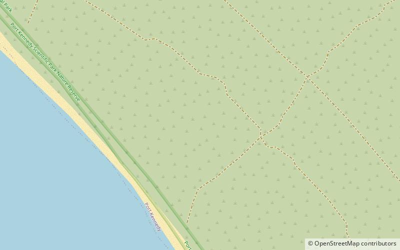 Becher Point Wetlands location map