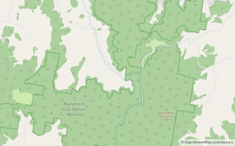 Munghorn Gap Nature Reserve location map