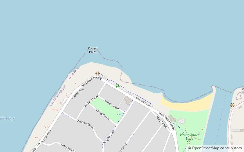 doddis beach mandurah location map