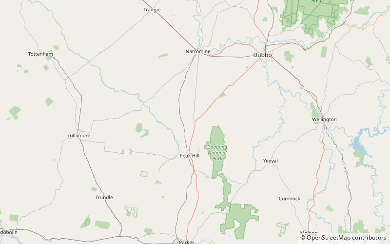 Tomingley location map