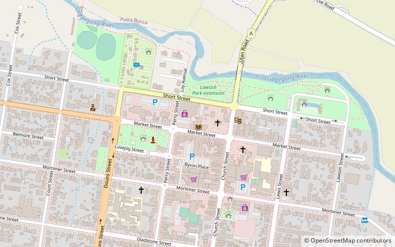 Mudgee Town Hall location map