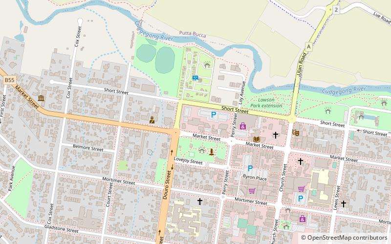 Mudgee Post Office location map