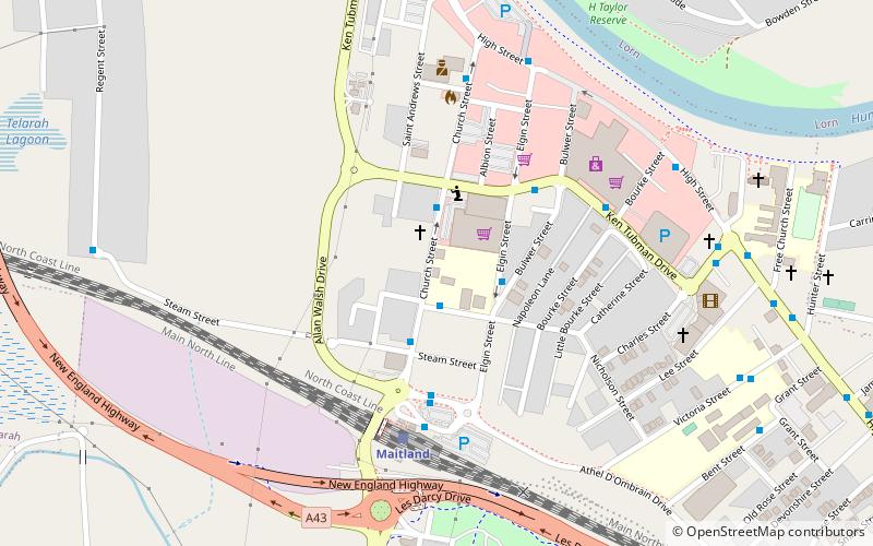 Grossmann House location map