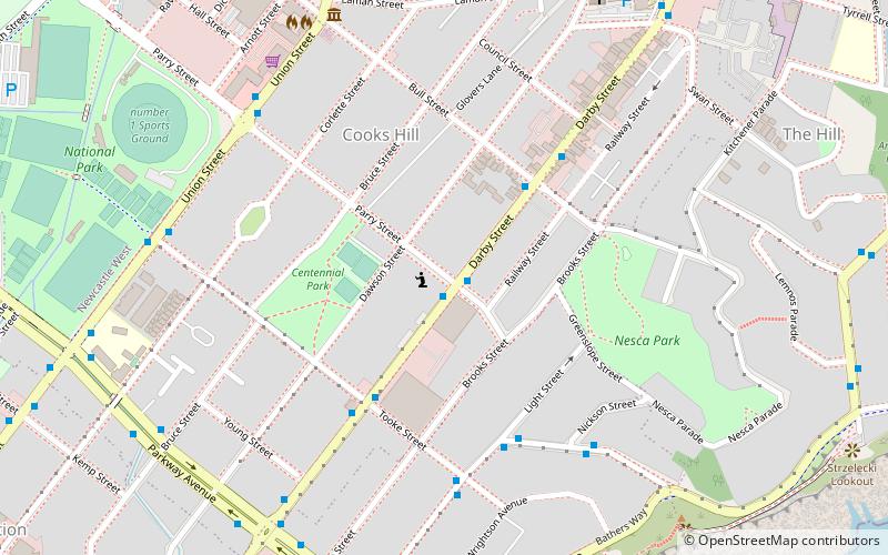 St John's Anglican Church location map