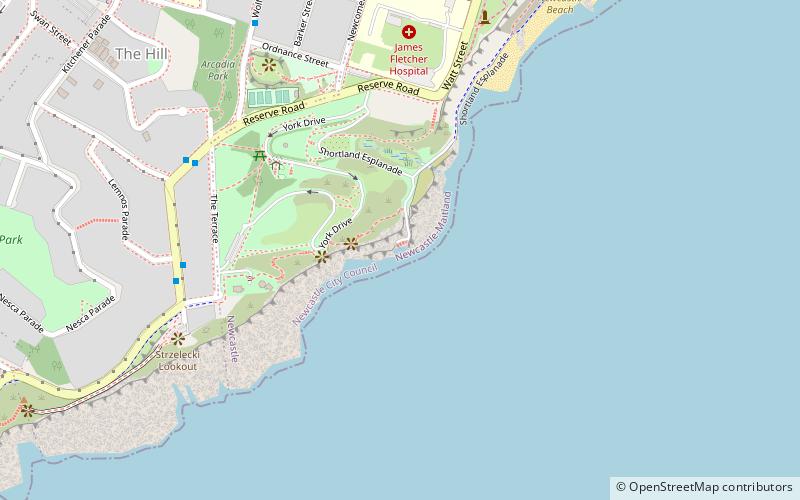 Bogey Hole location map