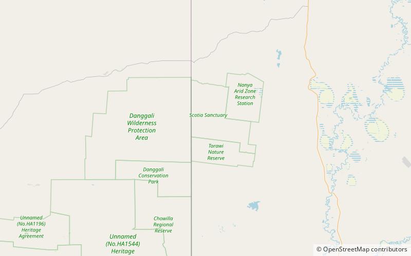 Scotia-Schutzgebiet location map