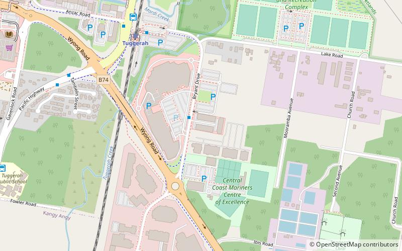 central coast mariners centre of excellence tuggerah location map