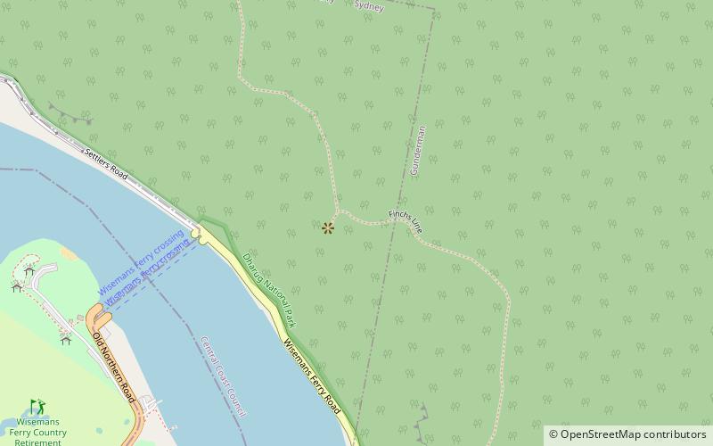 Sites de bagnes australiens location map