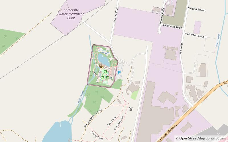 Australian Reptile Park location map
