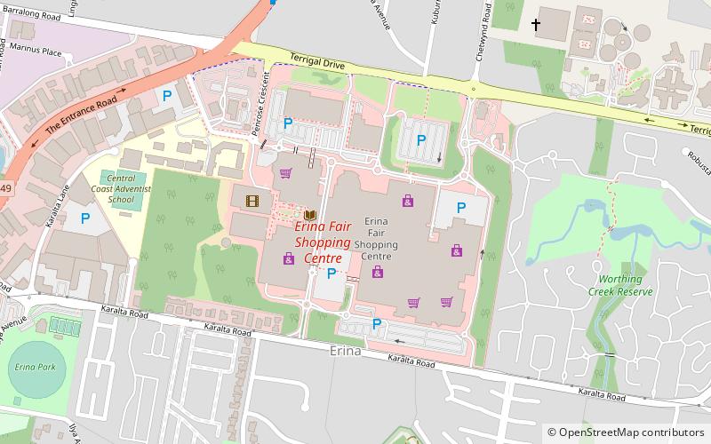 erina fair location map