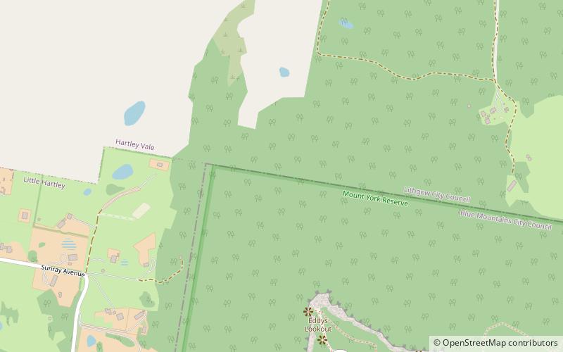 Mont York location map