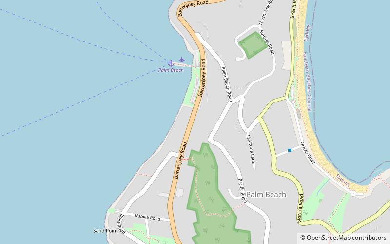 Fantasea Palm Beach Ferries location map