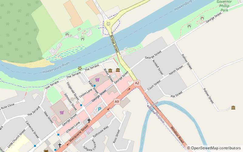 Macquarie Arms Hotel location map