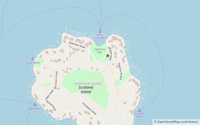 Scotland Island location map