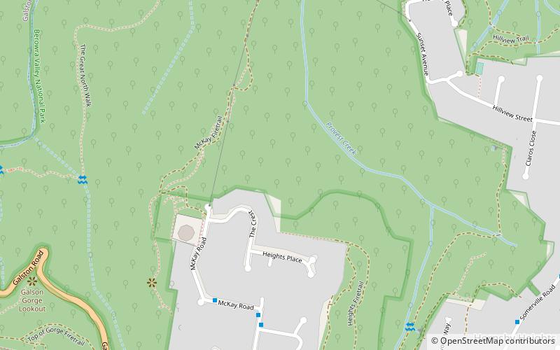 Berowra Valley National Park location map