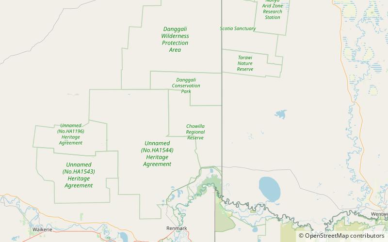 regional reserves of south australia riverland biosphere reserve location map