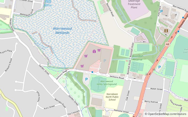 Warriewood Square location map