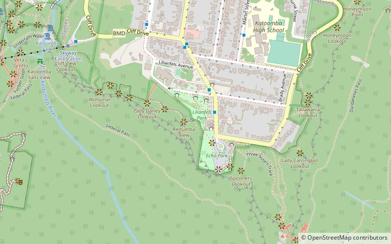 kedumba view sydney location map