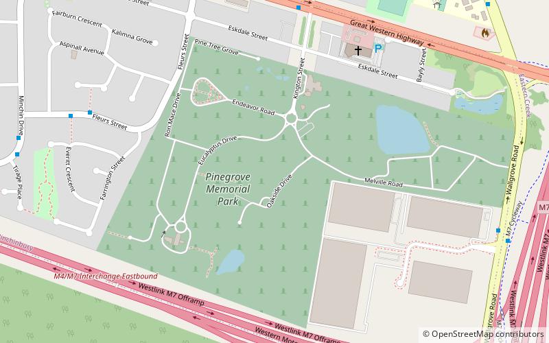 Pinegrove Memorial Park location map