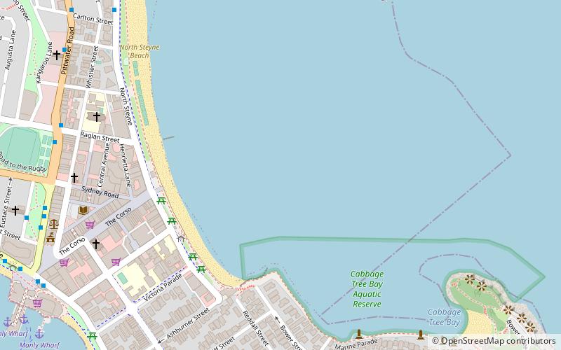 Parc national de Sydney Harbour location map
